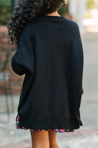Girls: Perfectly You Black Mock Neck Sweater
