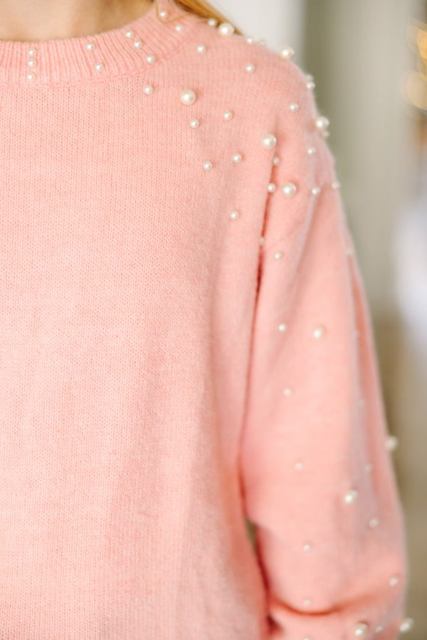 Style. Inspire. Repeat. Blush Pink Denim Skirt - Pearls and Twirls
