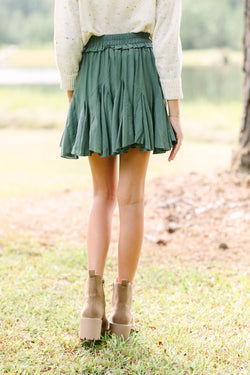 ACAPULCO MINT GREEN SKORT
