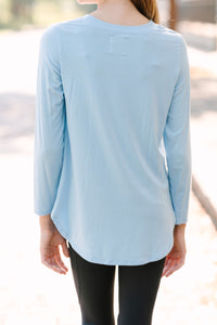Girls: Won't Let You Down Light Blue Classic Top
