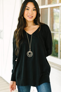 Get To Know You Black Tunic