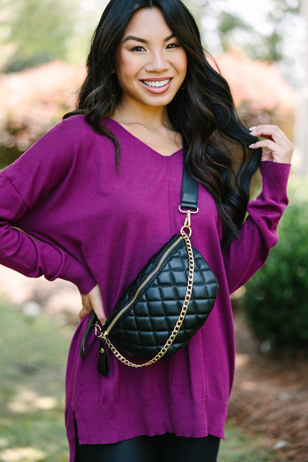 Get To Know You Plum Purple Tunic