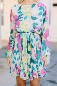 Stay Close Sage Green Floral Dress – Shop the Mint