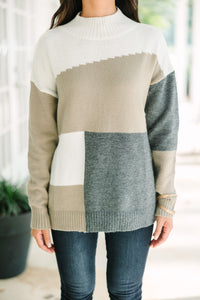 colorblock sweaters, trendy sweaters, cozy sweaters, neutral sweaters