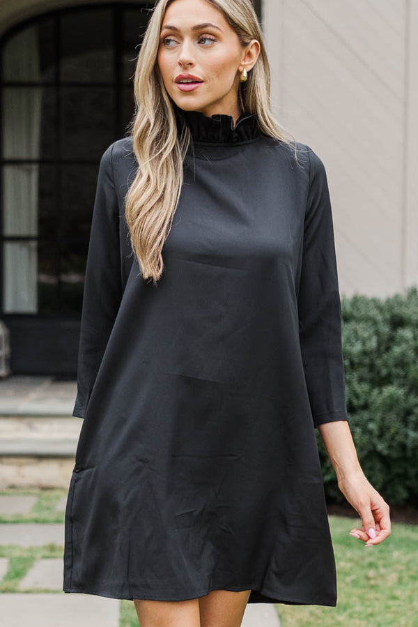 This Is It Black Swing Dress