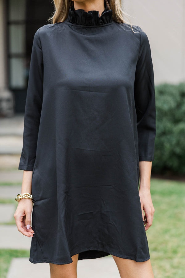 This Is It Black Swing Dress