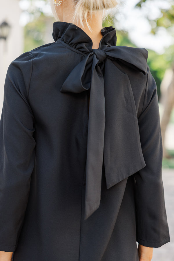 This Is It Black Swing Dress