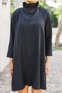 This Is It Black Swing Dress