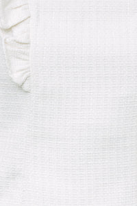 You're The One Ivory White Tweed Dress