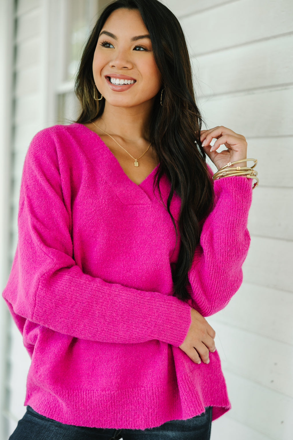 Exactly What You Want Orchid Pink Sweater – Shop the Mint