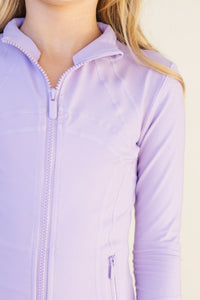 Girls: On Your Terms Lavender Purple Jacket