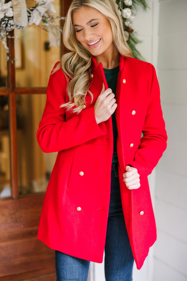 City Streets Red Coat