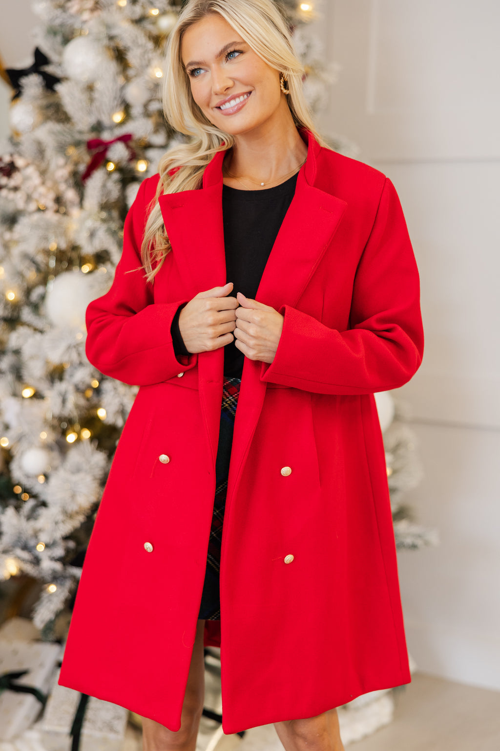 City Streets Red Coat – Shop the Mint