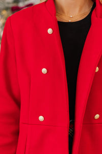 City Streets Red Coat