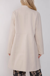 City Streets Oatmeal Brown Coat