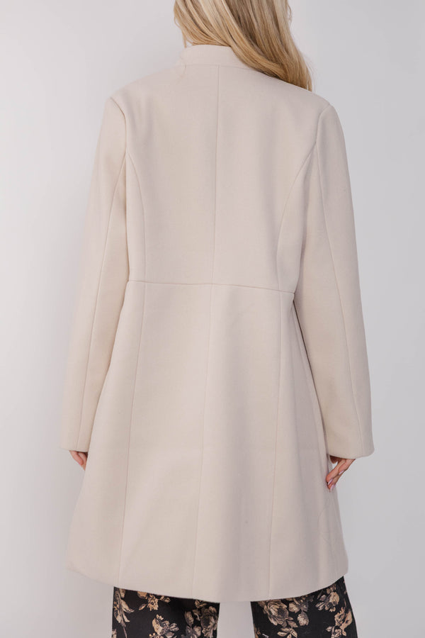 City Streets Oatmeal Brown Coat