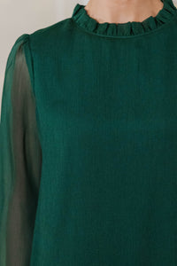Dream Of The Day Emerald Blouse