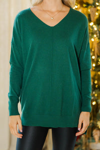 Get To Know You Emerald Green Tunic