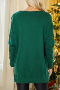 Get To Know You Emerald Green Tunic
