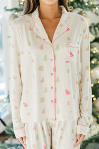 Dream Big Gingerbread L/S Bamboo Pajama Set