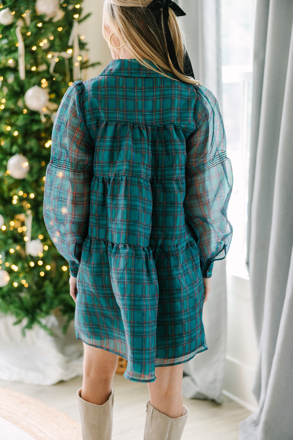 Take The Leap Emerald Green Plaid Dress Shop the Mint Take The Leap Emerald Green Plaid Dress Shop the Mint