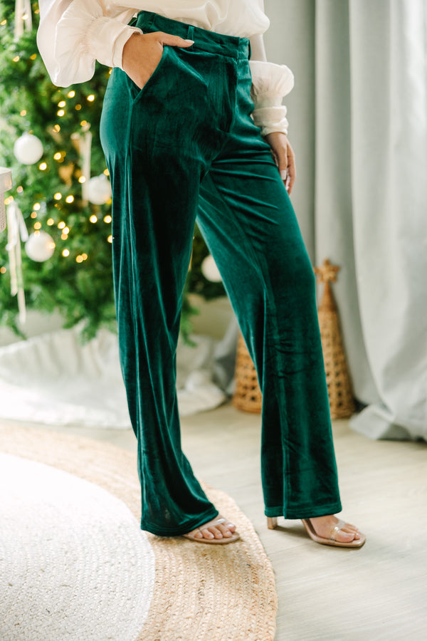 green women's dress pants Freedom Flex Slim Straight Leg Dress Pants for Tall Women in Balsam Green 16 / Extra Tall / Balsam Green