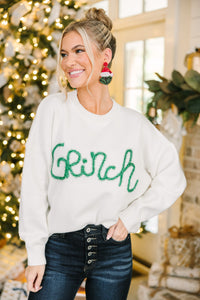 grinch sweater, novelty holiday sweater, cute online boutique