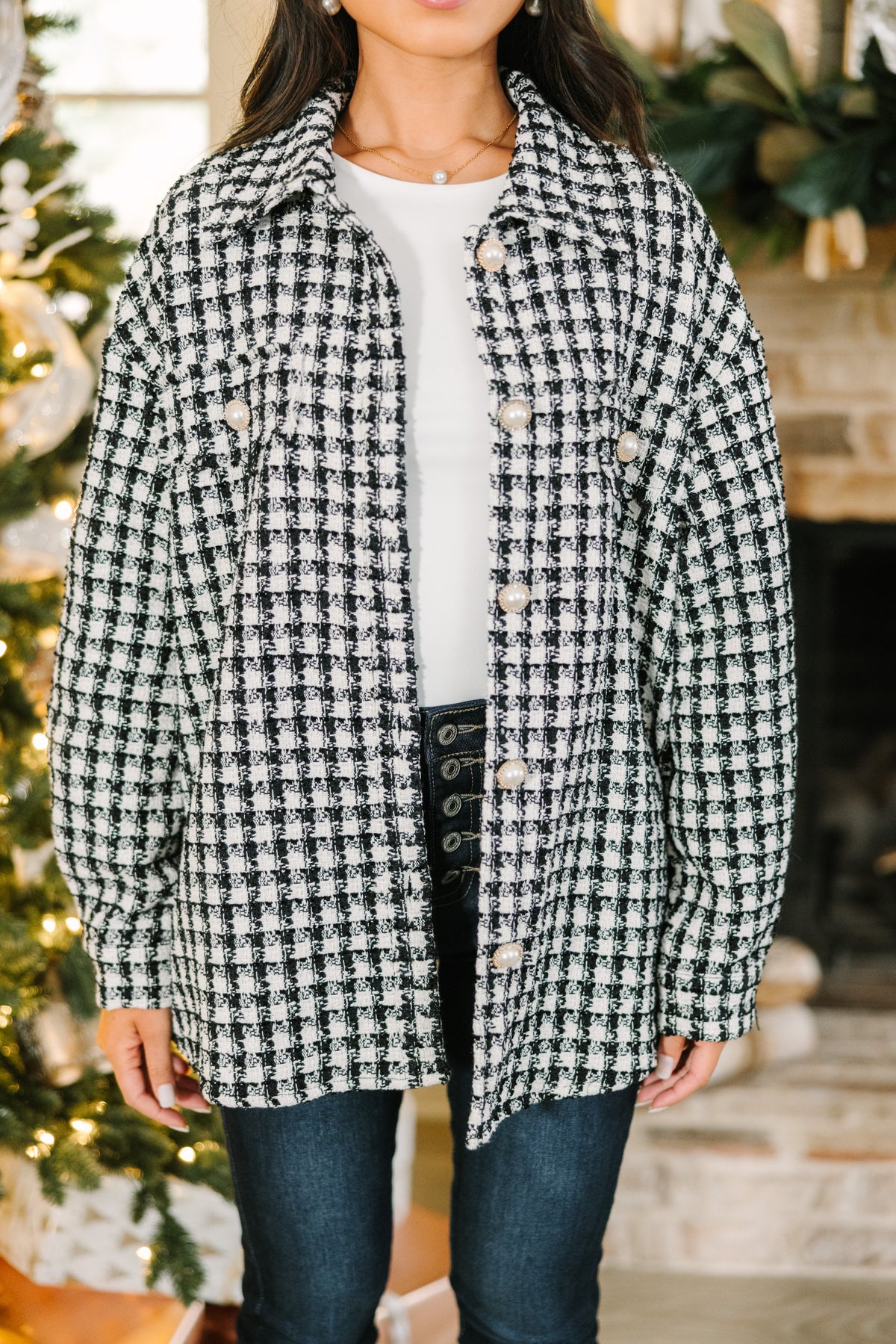 All Class Black Tweed Jacket – Shop the Mint