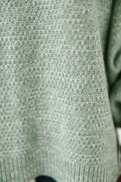 Sage Green Knit Bubble