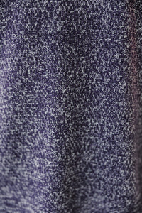 The Slouchy Plum Purple Bubble Sleeve Sweater