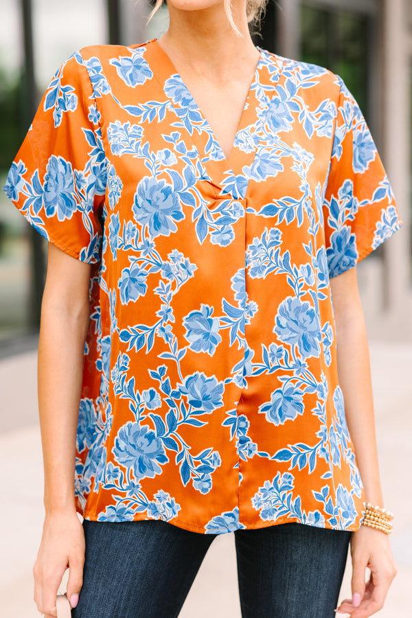 Cooper Blouse - Orange main image 1