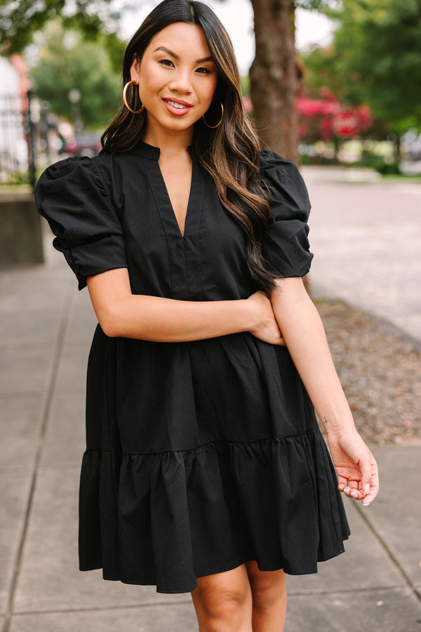 On Your Heart Black Dress – Shop the Mint
