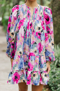 Living Out Loud Orchid Purple Floral Dress