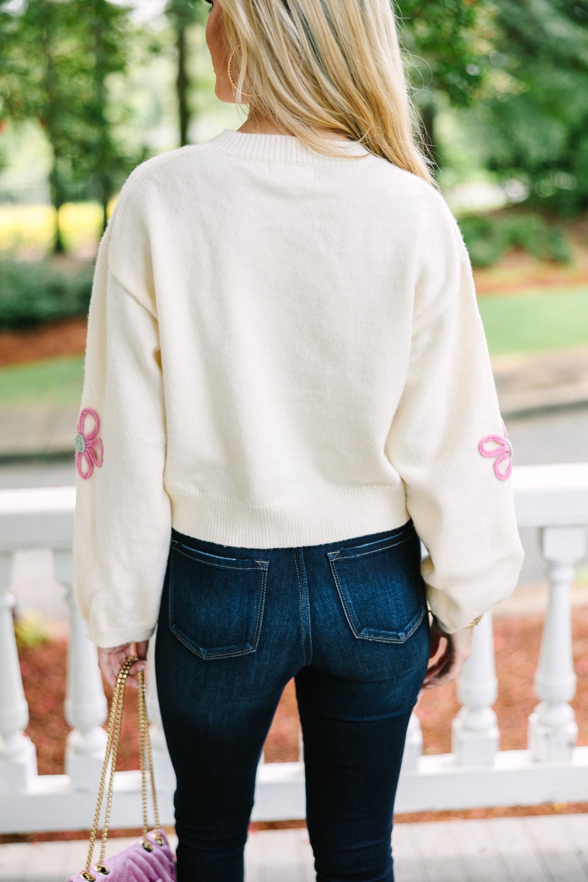 Feeling Femme Cream White Floral Sweater – Shop the Mint