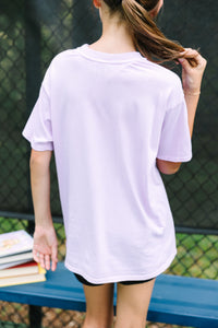 Girls: Let's Get Creative Lavender Graphic Tee