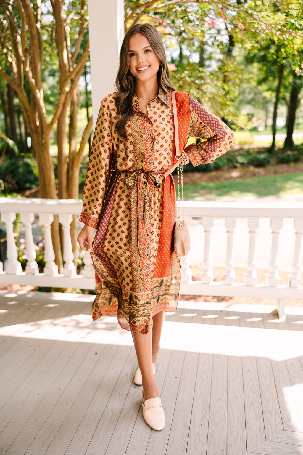 open lace back dress Orange Floral Bordered Mesh Sleeveless Dress main image 1