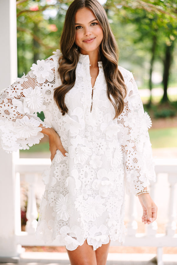 J. Marie: Introduce Yourself White Lace Dress