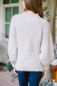 Girls: Stay A While Blush Pink Sweater