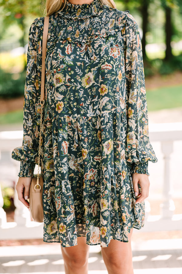 Fate: All A Drean Emerald Green Floral Dress Shop the Mint Fate: All A Drean Emerald Green Floral Dress Shop the Mint