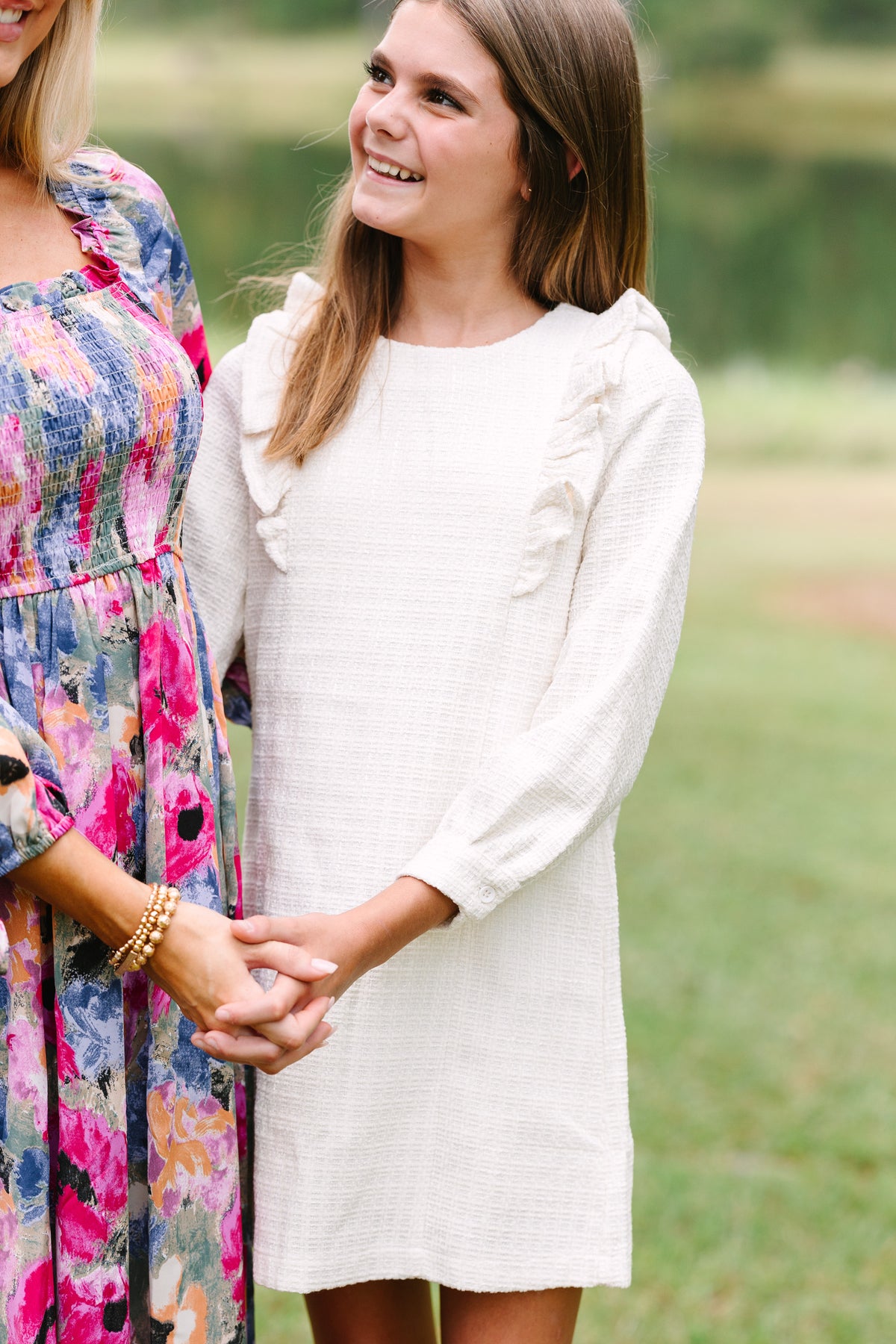 ワンピース Twiggy tweed mini dress white ワンピース andmary Twiggy tweed mini dress white ワンピース