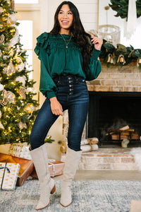 green blouses, cute blouses, holiday blouses, work party blouse