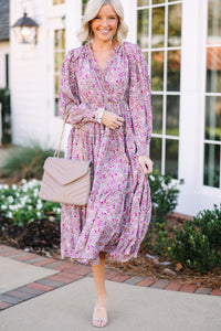 floral midi dress, pink midi dresses, cute online boutique