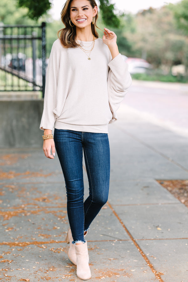 neutral sweaters, casual sweaters, ribbed sweaters, boutique sweaters