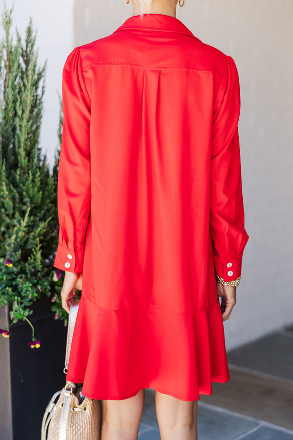Share Your Story Red Shirt Dress, Medium - The Mint Julep Boutique | Women's Boutique Clothing Share Your Story Red Shirt Dress, Medium - The Mint Julep Boutique | Women's Boutique Clothing