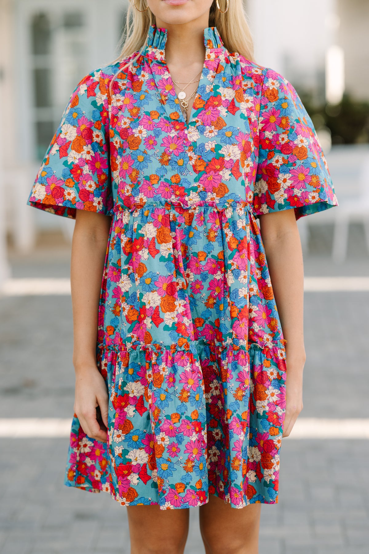 All Heart Blue Floral Dress – Shop the Mint