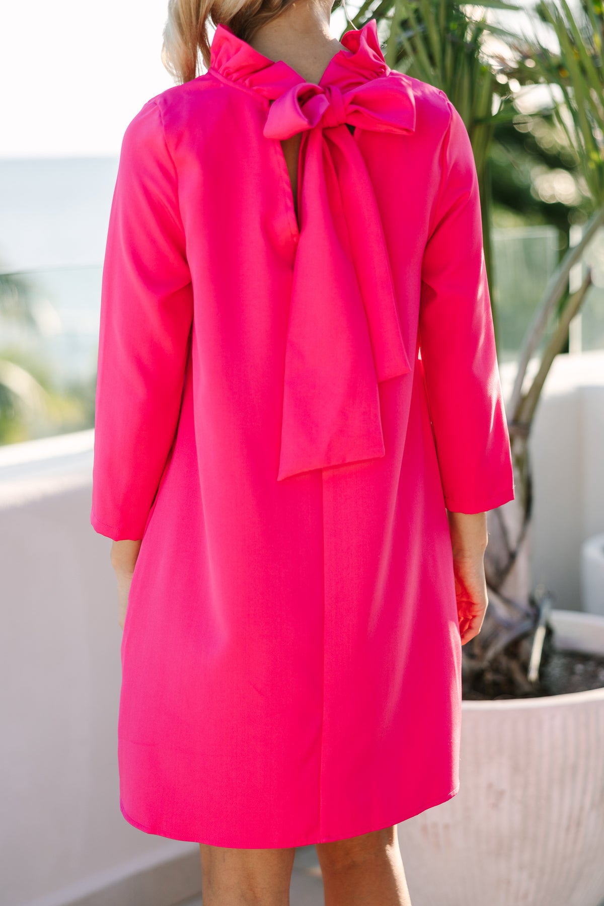 Swing Mini Dress Pink