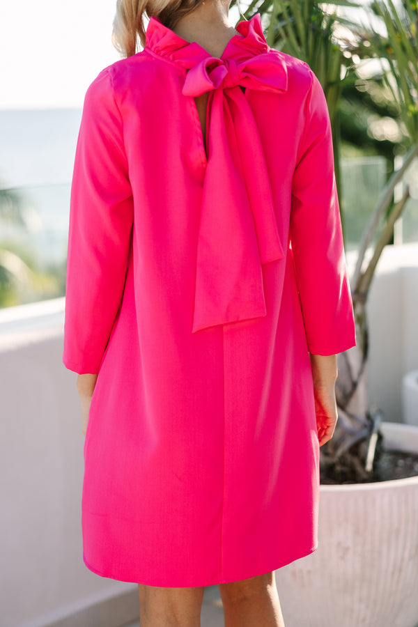 This Is It Pink Swing Dress Shop the Mint This Is It Pink Swing Dress Shop the Mint