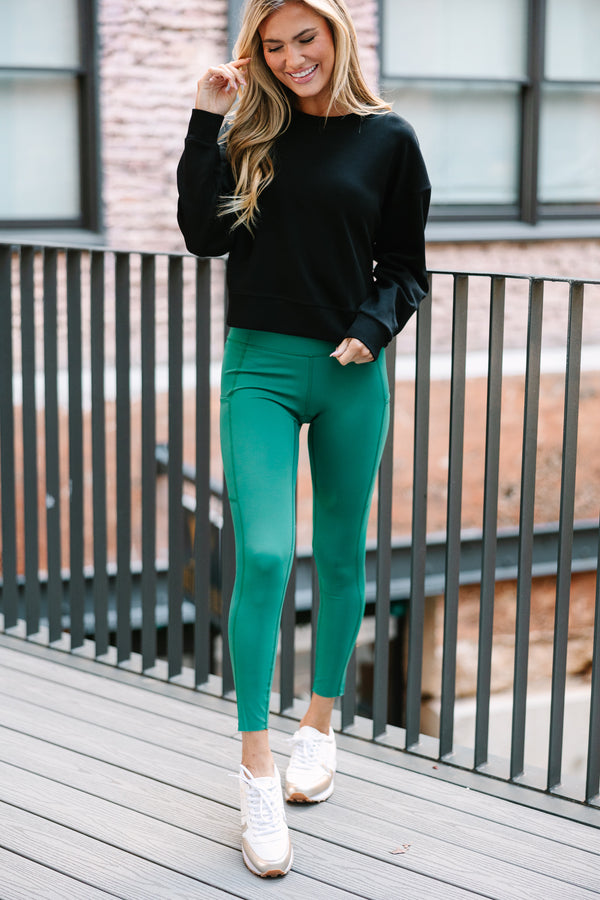 athleisure pullover, cropped pullover, cute online boutique, boutique workout wear