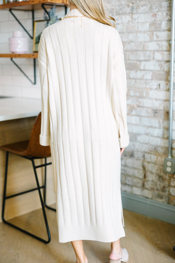 What You Need Oatmeal Brown Midi Sweater Dress Shop the Mint What You Need Oatmeal Brown Midi Sweater Dress Shop the Mint