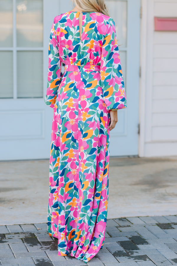 Just Feels Right Off White Floral Maxi Dress, Large - The Mint Julep Boutique | Women's Boutique Clothing Just Feels Right Off White Floral Maxi Dress, Large - The Mint Julep Boutique | Women's Boutique Clothing